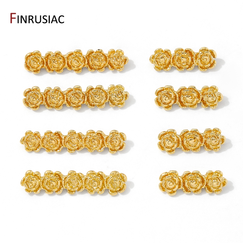 فاصل خرز على شكل وردة من النحا - مراجعة Flower Supply وسعره