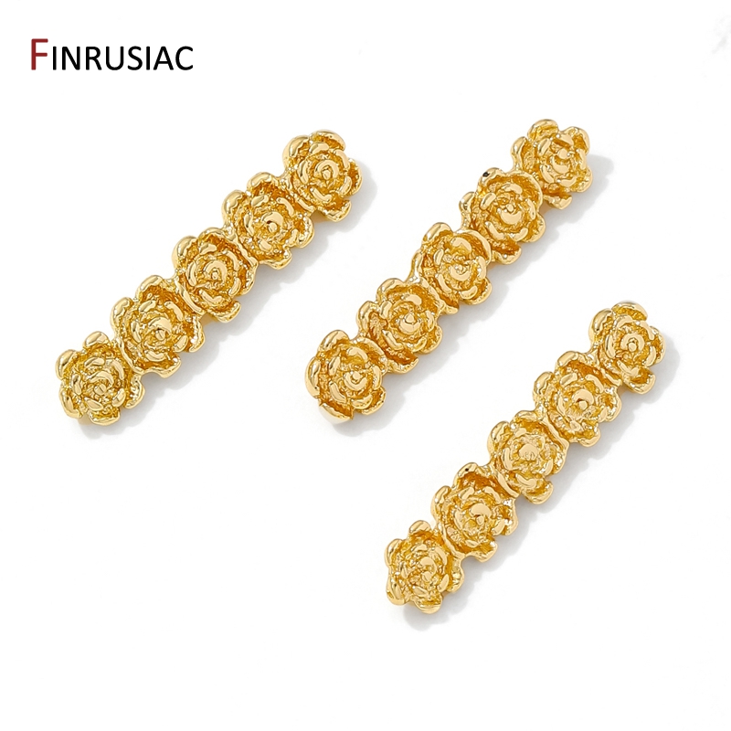 فاصل خرز على شكل وردة من النحا - مراجعة Flower Supply وسعره