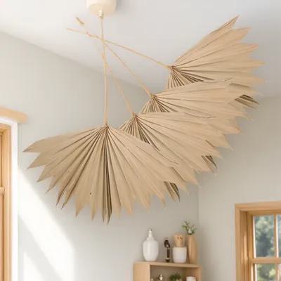 4 قطع من أوراق النخيل المجففة  - مراجعة Palm Leaf Dried وسعره