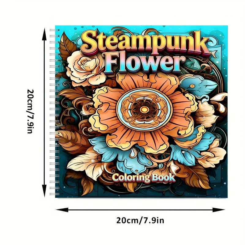 كتاب تلوين بتصميم زهور ستيمبان - مراجعة Flower Supply وسعره