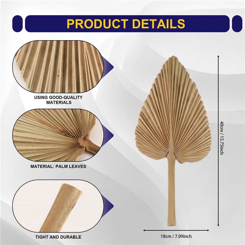 أوراق نخيل مجففة طبيعية من ABK - مراجعة Palm Leaf Dried وسعره