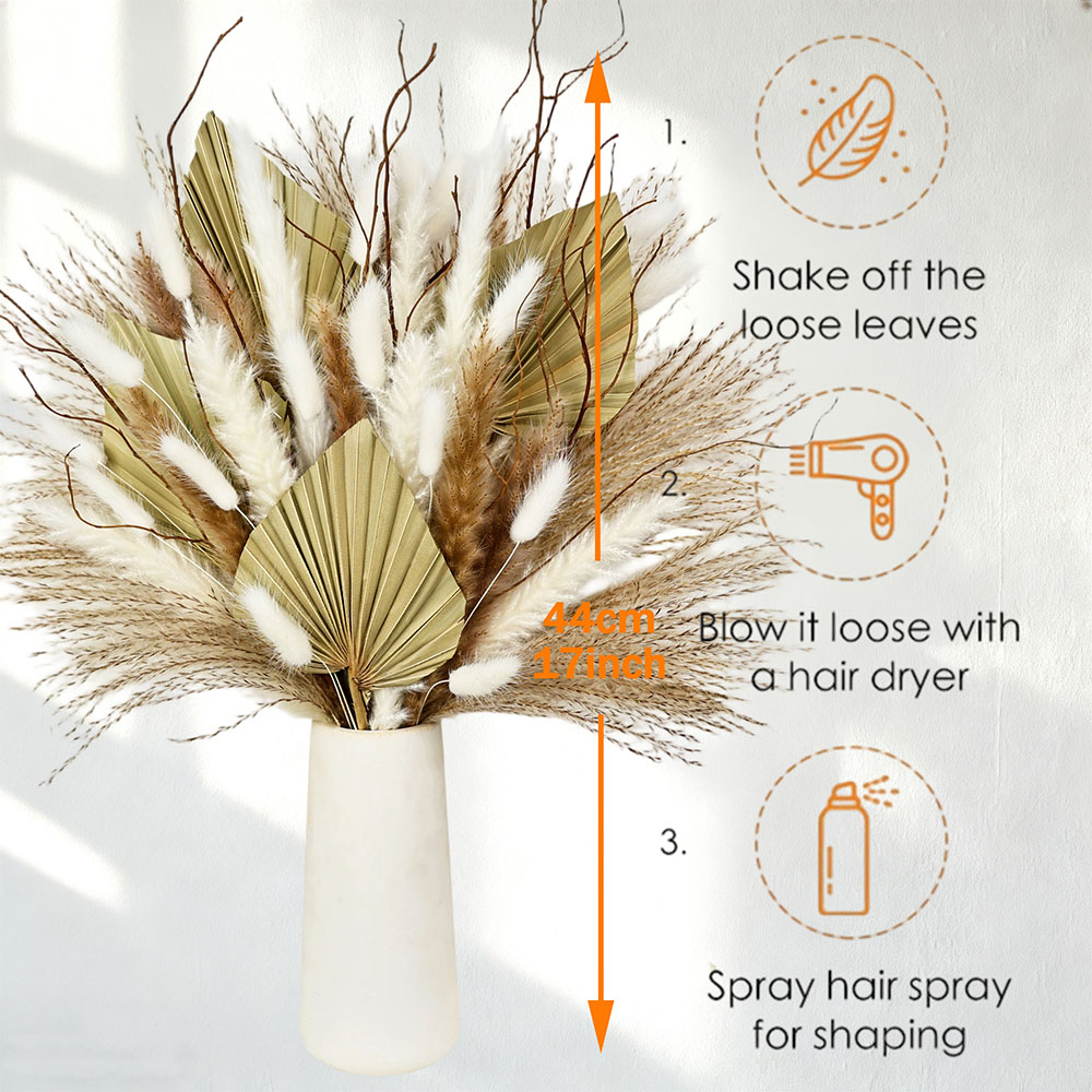 باقة أوراق النخيل المجففة الطب - مراجعة Palm Leaf Dried وسعره